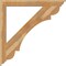 Ekena Millwork Olympic Traditional Rough Sawn Bracket, Western Red Cedar, 4"W x 44"D x 44"H BKT04X44X44OLY01RWR - alternate 3
